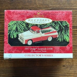 Hallmark 1957 Dodge Sweptside D100 Keepsake Ornament